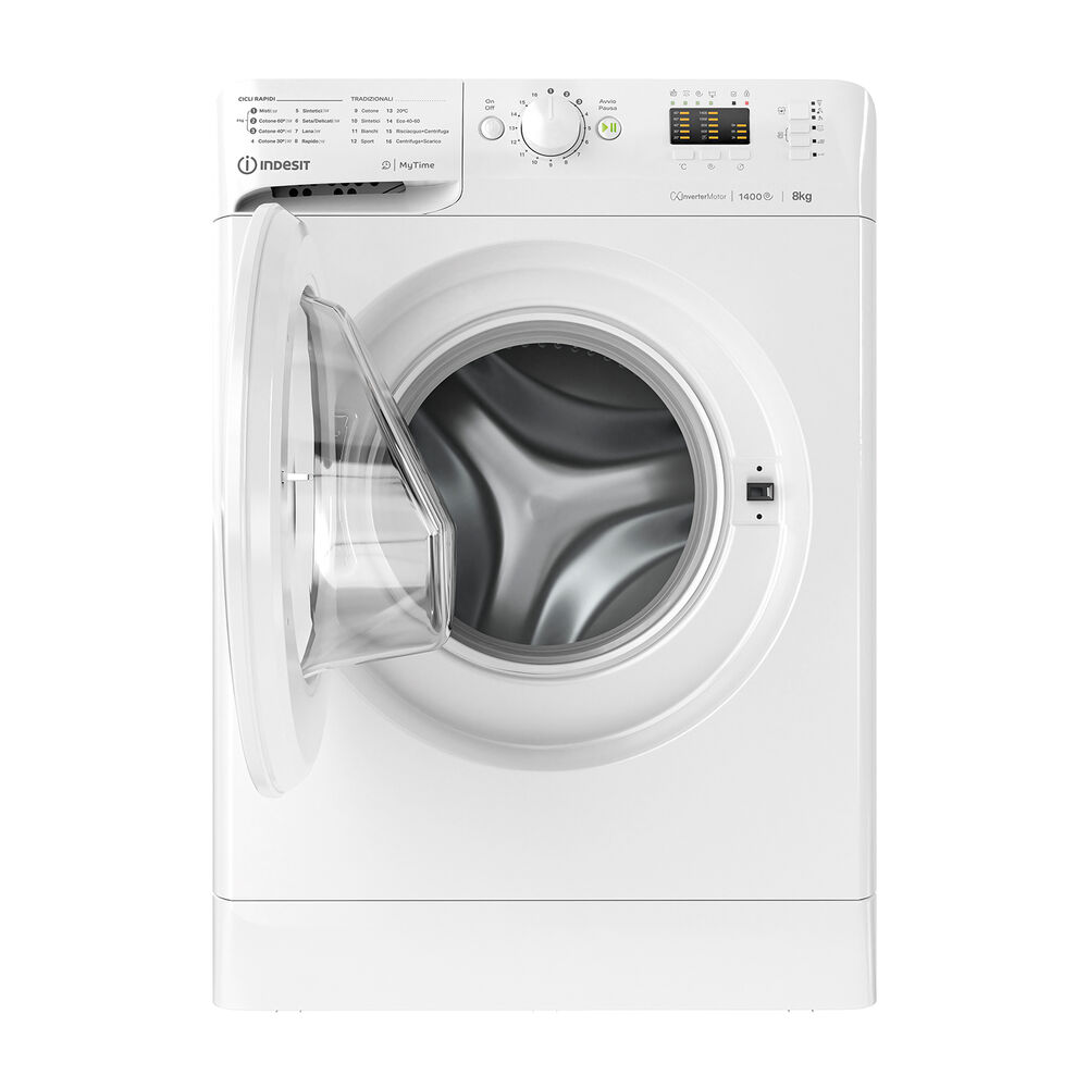 MTWA 81284 W IT LAVATRICE, Caricamento frontale, 8 kg, 60,5 cm, Classe C, image number 2