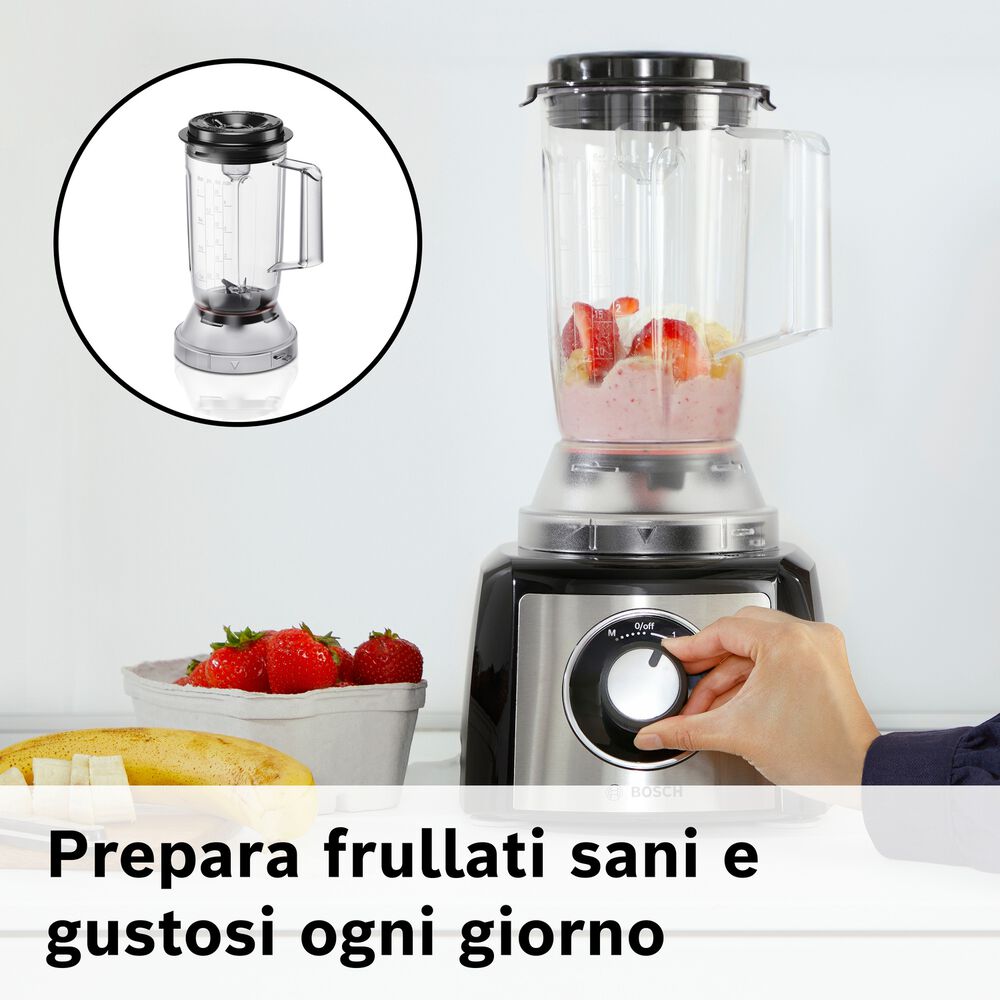  ROBOT DA CUCINA BOSCH MCM3501M, capacit&agrave; della ciotola 2,3 Liter, 800 W, Nero/Inox, image number 14