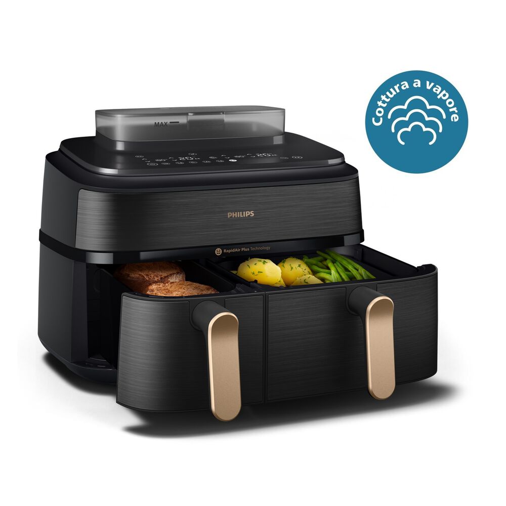 Airfryer Serie 5000 da 9L cottura vapore NA552/00, image number 1