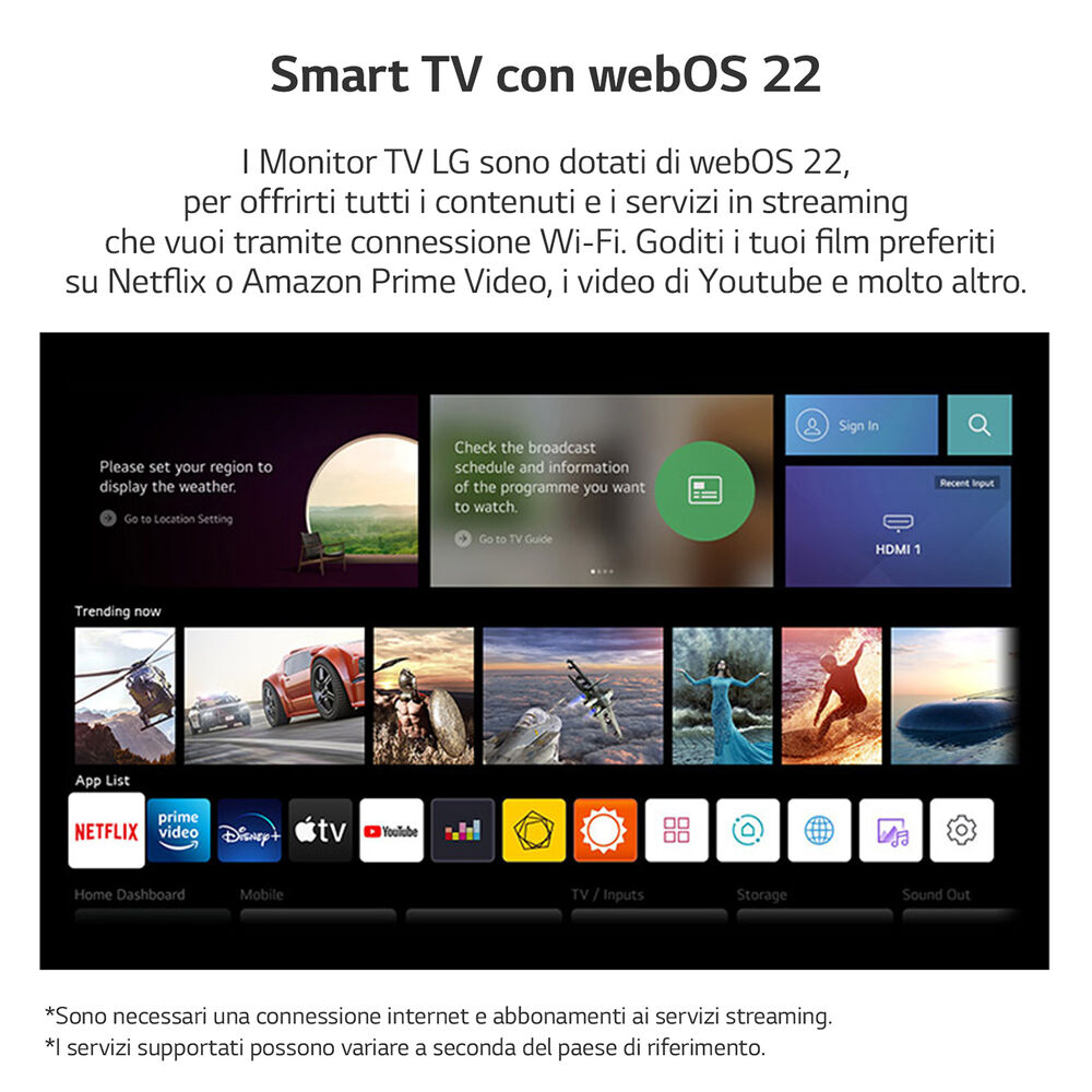 27TQ615S Monitor TV smart TV LCD, 27 pollici, Full-HD, No, image number 3
