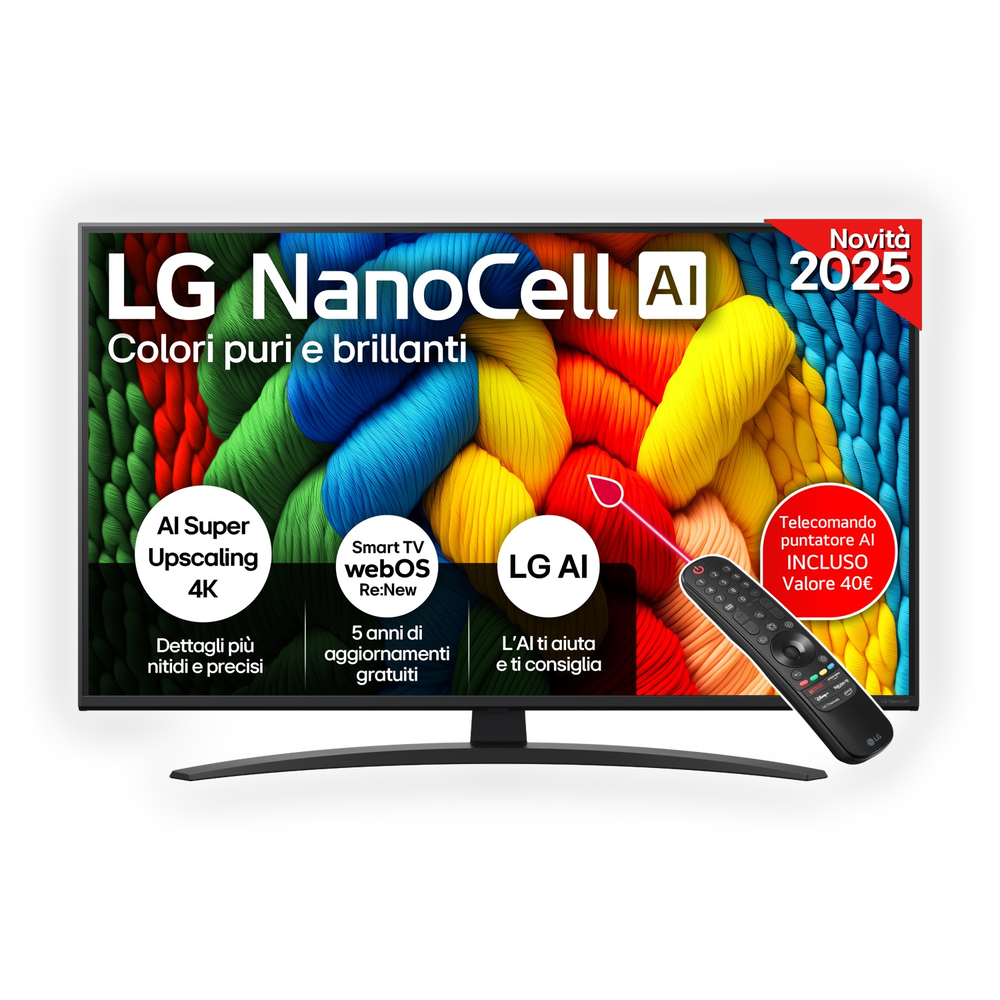 NanoCell AI  43NANO81A6A, image number 0