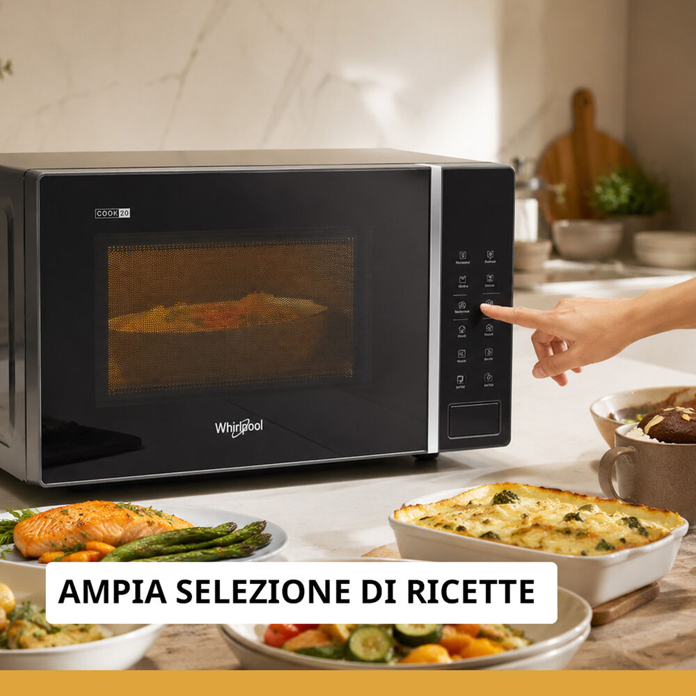 MWP 203 SB MICROONDE + GRILL, 700 W, image number 8