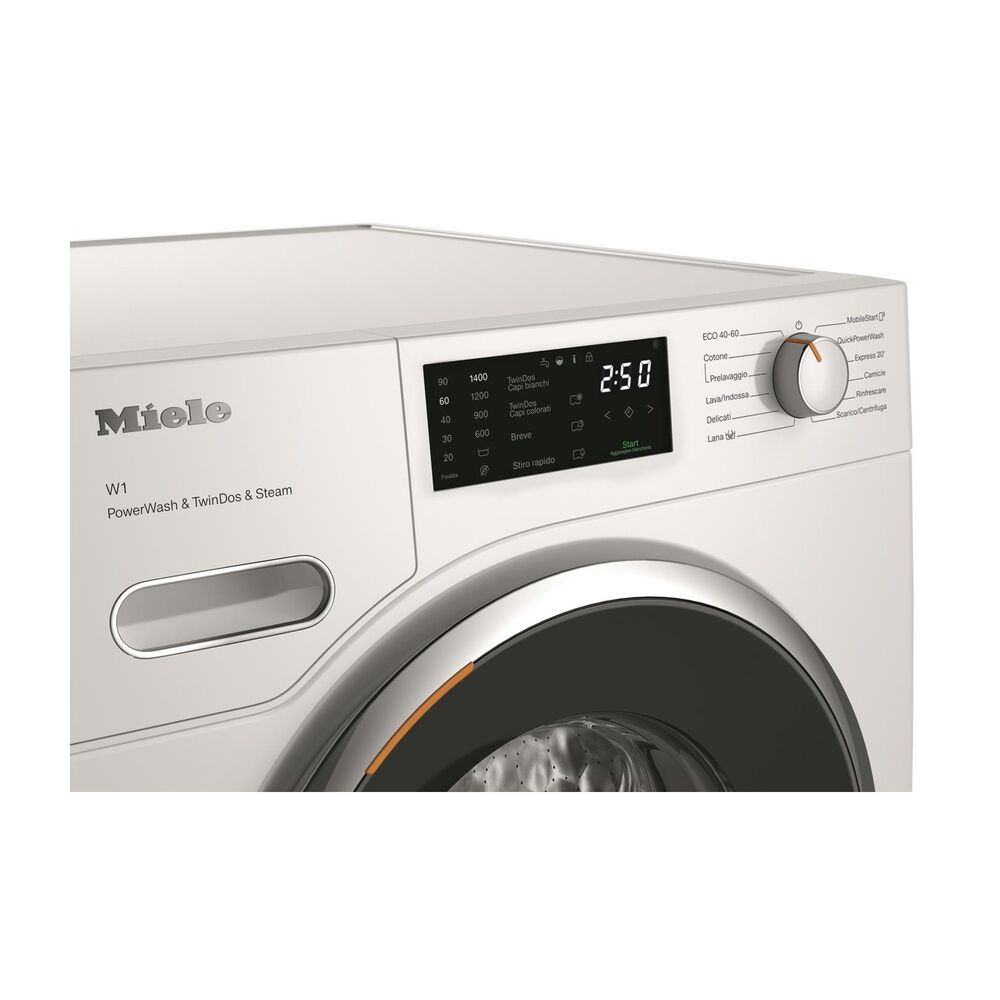 MIELE WWG 880 WCS LAVATRICE, Caricamento frontale, 9 kg, 11 programmi, Profondit&agrave; 64,3 cm, Giri 1400 rpm, bianco, livello rumorosit&agrave; centrifuga 72 dB(A), Classe A - PRMG GRADING ROBN - 10%, image number 3