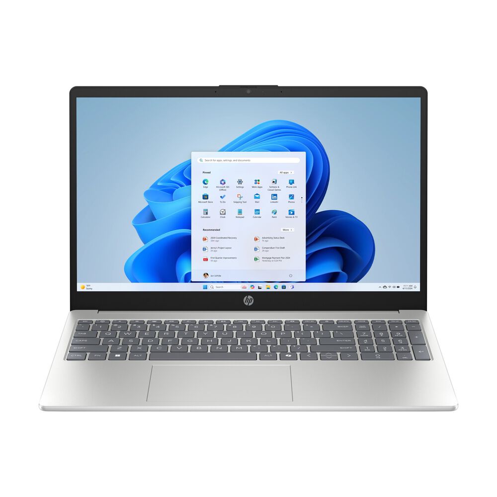 HP 15-FD0129NL NOTEBOOK, 15,6 ", processore Intel&reg; Core 5 120U, Intel&reg;, RAM 16 GB, 1000 GB SSD, Silver, Windows 11 - PRMG GRADING OOBN - 10%, image number 0