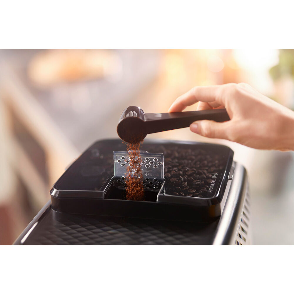 Series 3200 LatteGo EP3246/70 MACCHINA CAFFÉ AUTOMATICA, Nero, Argento, image number 17