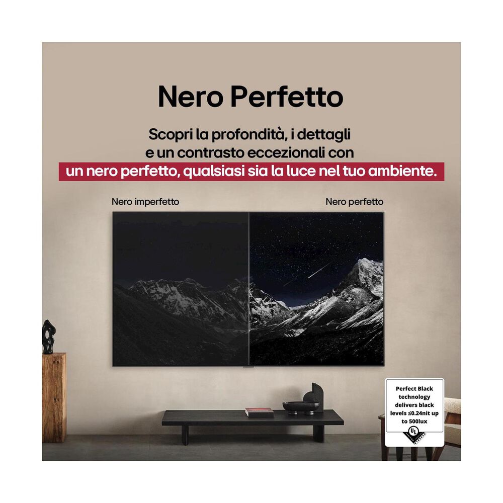 LG OLED evo C5 OLED83C54LA TV OLED, SMART TV, 83 ", OLED, Processore a9 Gen8 4K con AI, Charcoal Black , Classe F - PRMG GRADING OOCN - 14.99%, image number 14