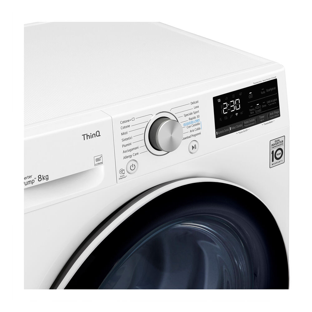 RH80V3AV6N asciugatrice, 8 kg, Classe A++, image number 4