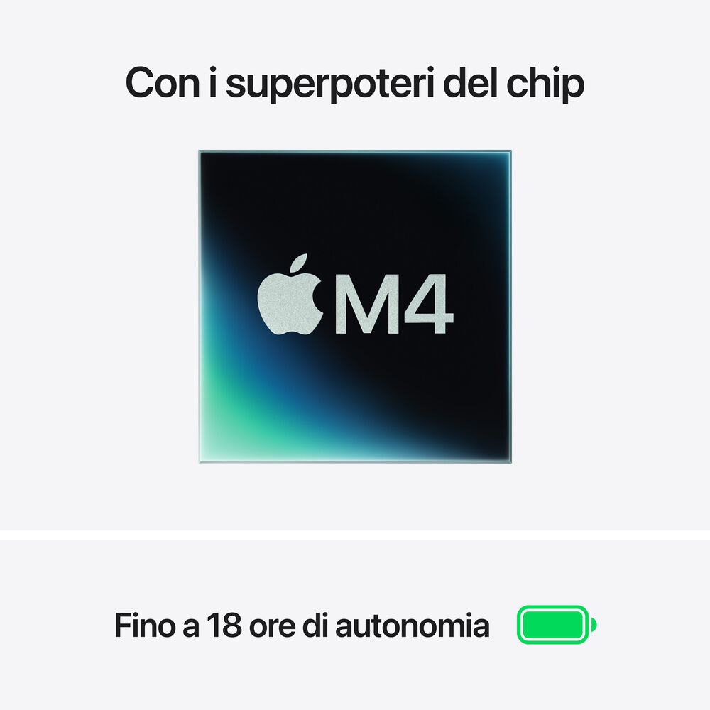 APPLE MacBook Air 13'', Chip M4, 10 CPU 10 GPU, 24GB, 512GB, Celeste - PRMG GRADING OOBN - 10%, image number 4