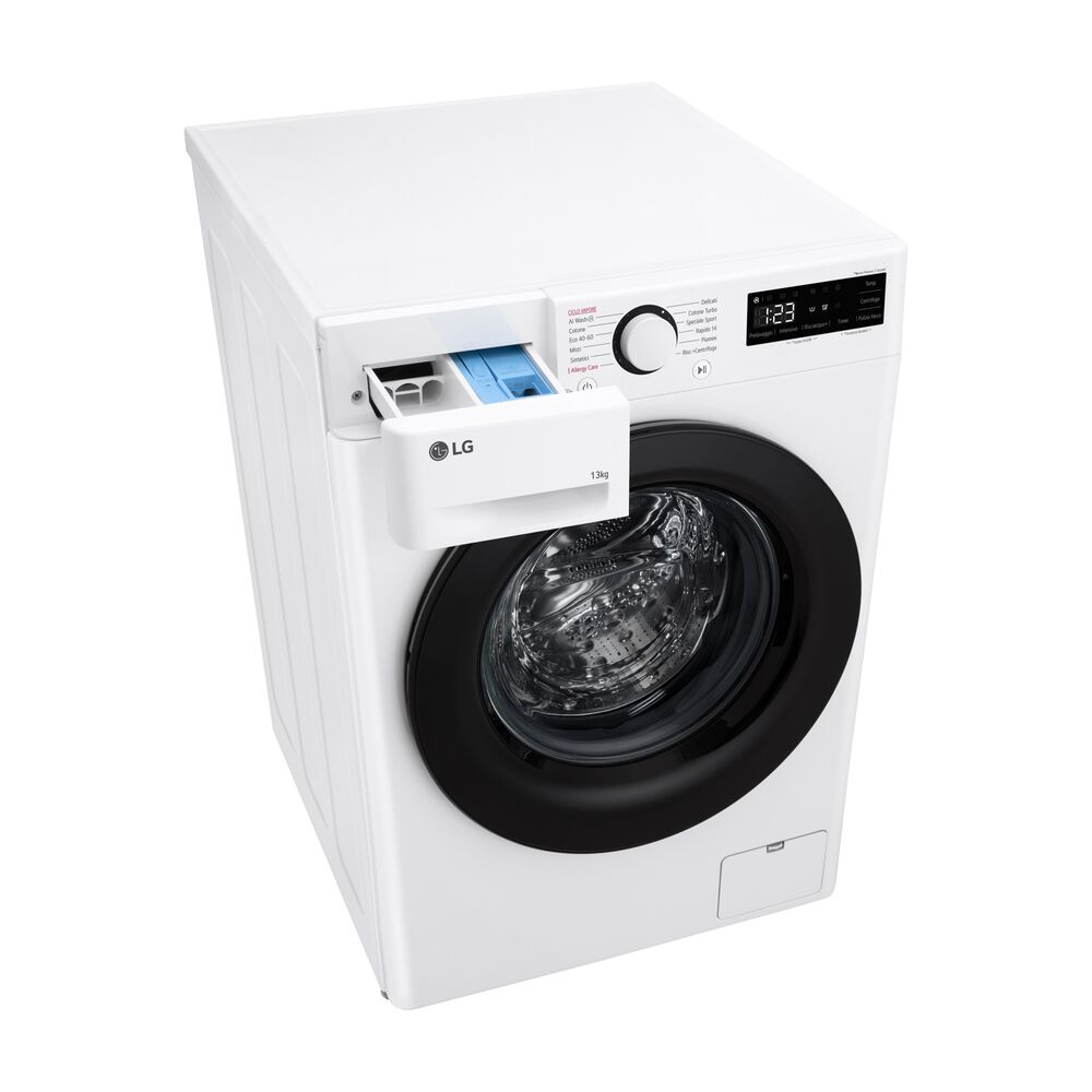 LG AI DD F4R3013NSWB LAVATRICE, Caricamento frontale, 13 kg, 12 programmi, Profondit&agrave; 61,5 cm, Giri 1400 rpm, Bianca, livello rumorosit&agrave; centrifuga 72 dB(A), Classe A - PRMG GRADING ROBN - 10%, image number 17