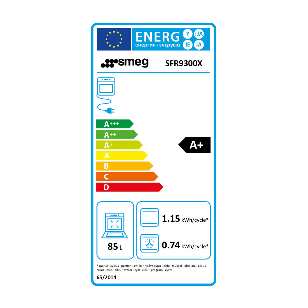 SFR9300X FORNO INCASSO, classe A+, image number 1
