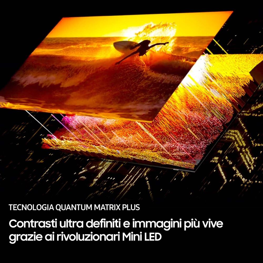 QE55QN85FAUXZT, Smart TV Neo QLED 55'', Vision AI, 4K Mini LED, Processore NQ4 AI Gen2,&nbsp;4K AI Upscaling, Neo Quantum HDR+, Dolby Atmos & OTS Lite, Simple Chamfer Design, image number 14