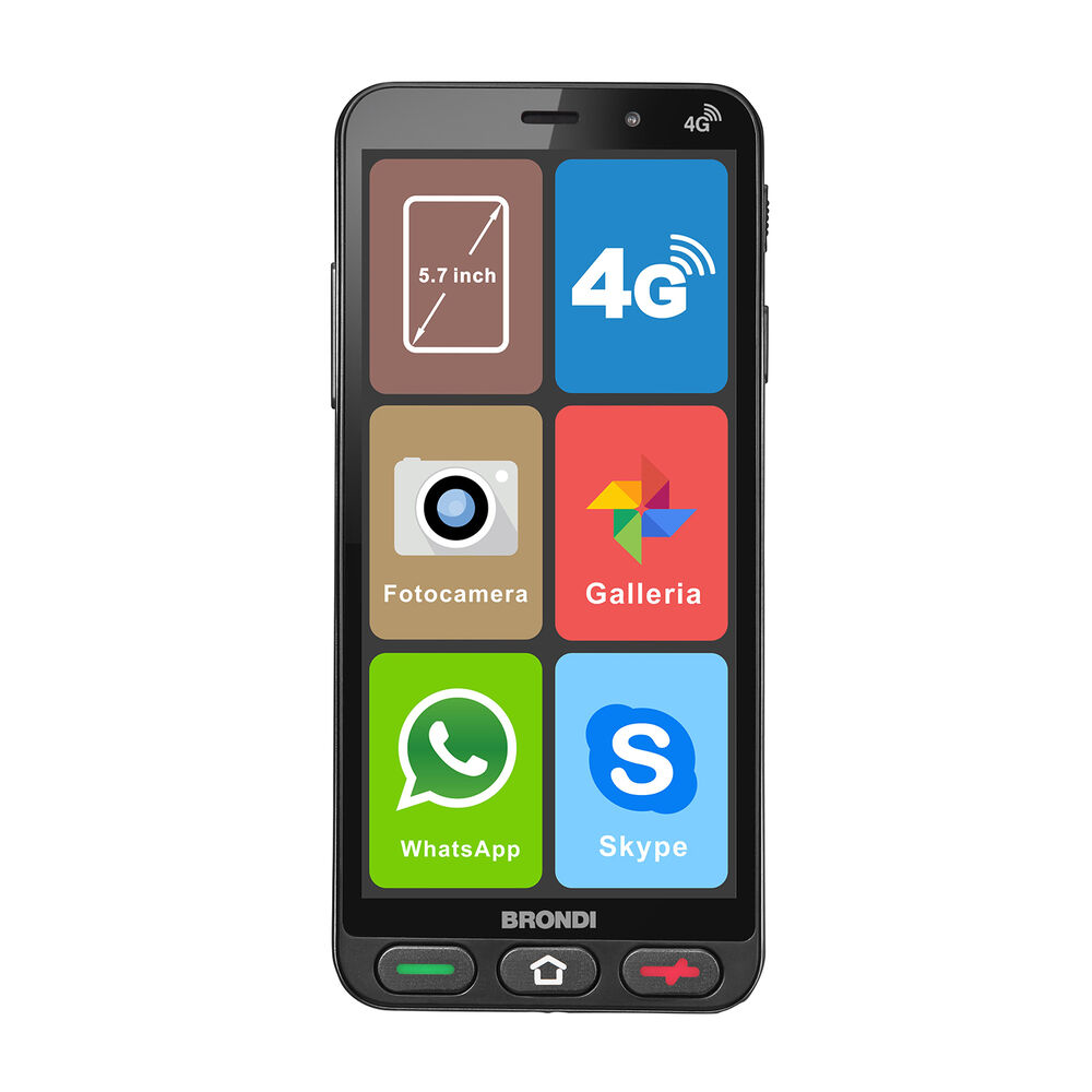 AMICO SMARTPHONE S, 8 GB, BLACK, image number 0