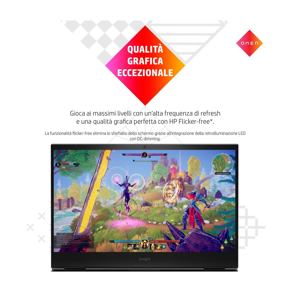 OMEN 16-B0012NL, 16,1 pollici, processore Intel® Core™ i7, NVIDIA GeForce RTX 3070, 16 GB, SSD 1000 GB, Black, image number 3