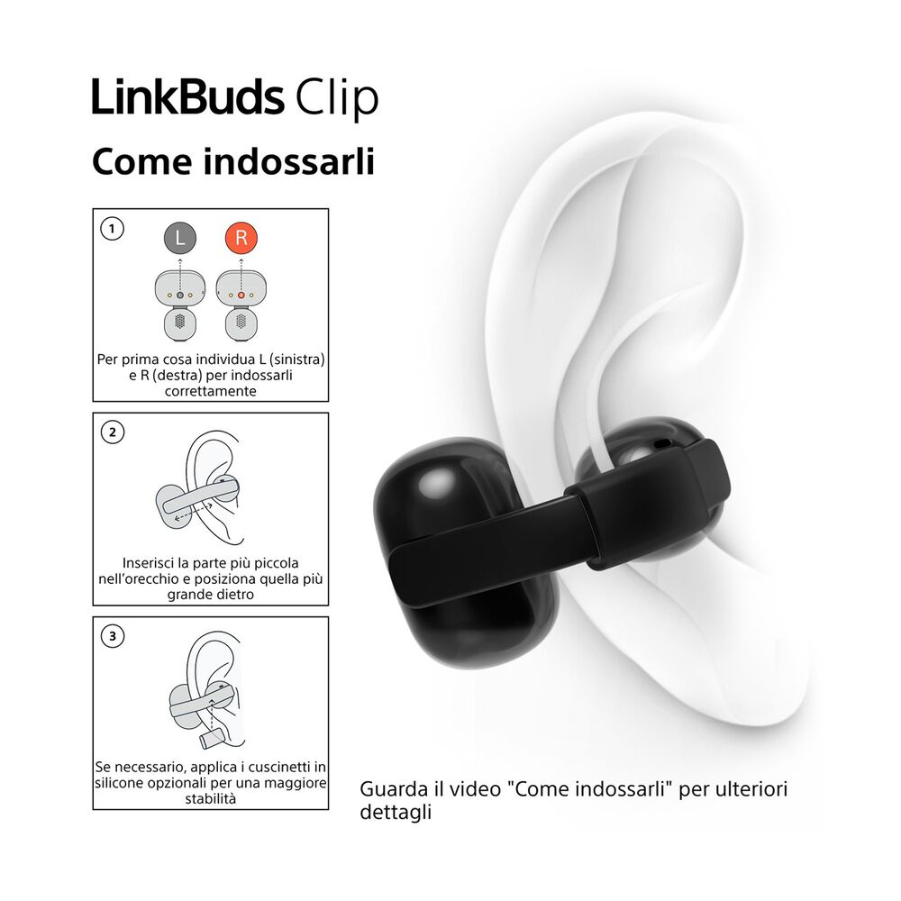 LinkBuds Clip WF-LC900, image number 5