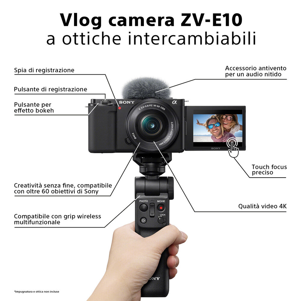 FOTOCAMERA MIRRORLESS SONY ZVE10LBDI, image number 8