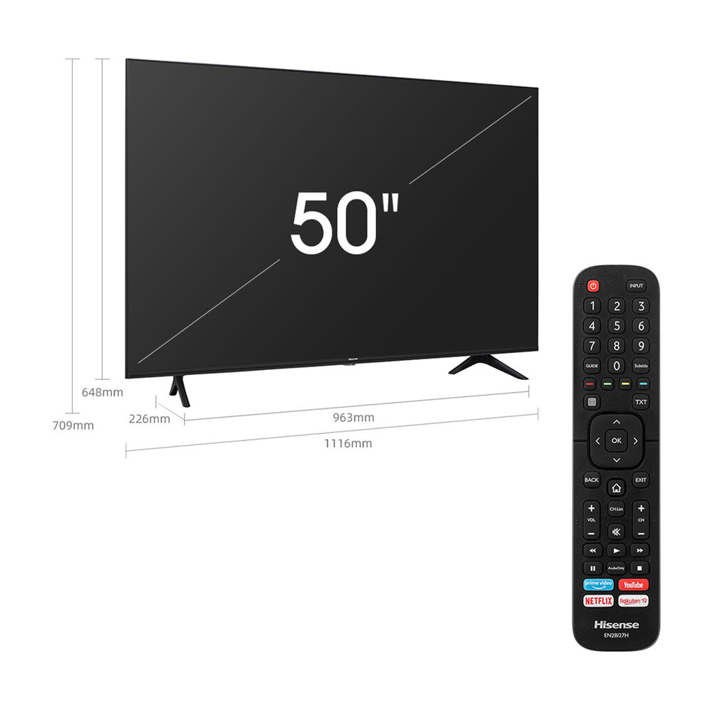 50A7140F TV LED, 50 pollici, No, image number 5