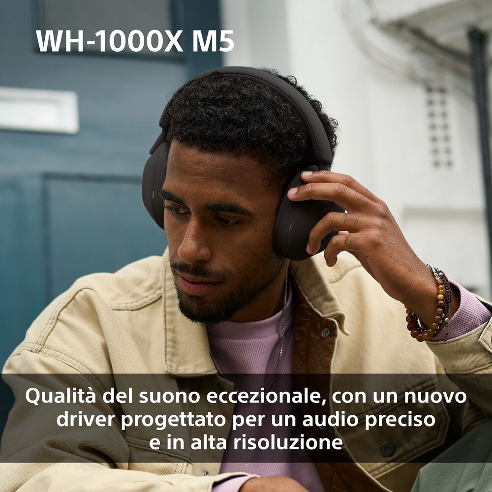 WH1000XM5S CUFFIE WIRELESS, Silver, image number 9