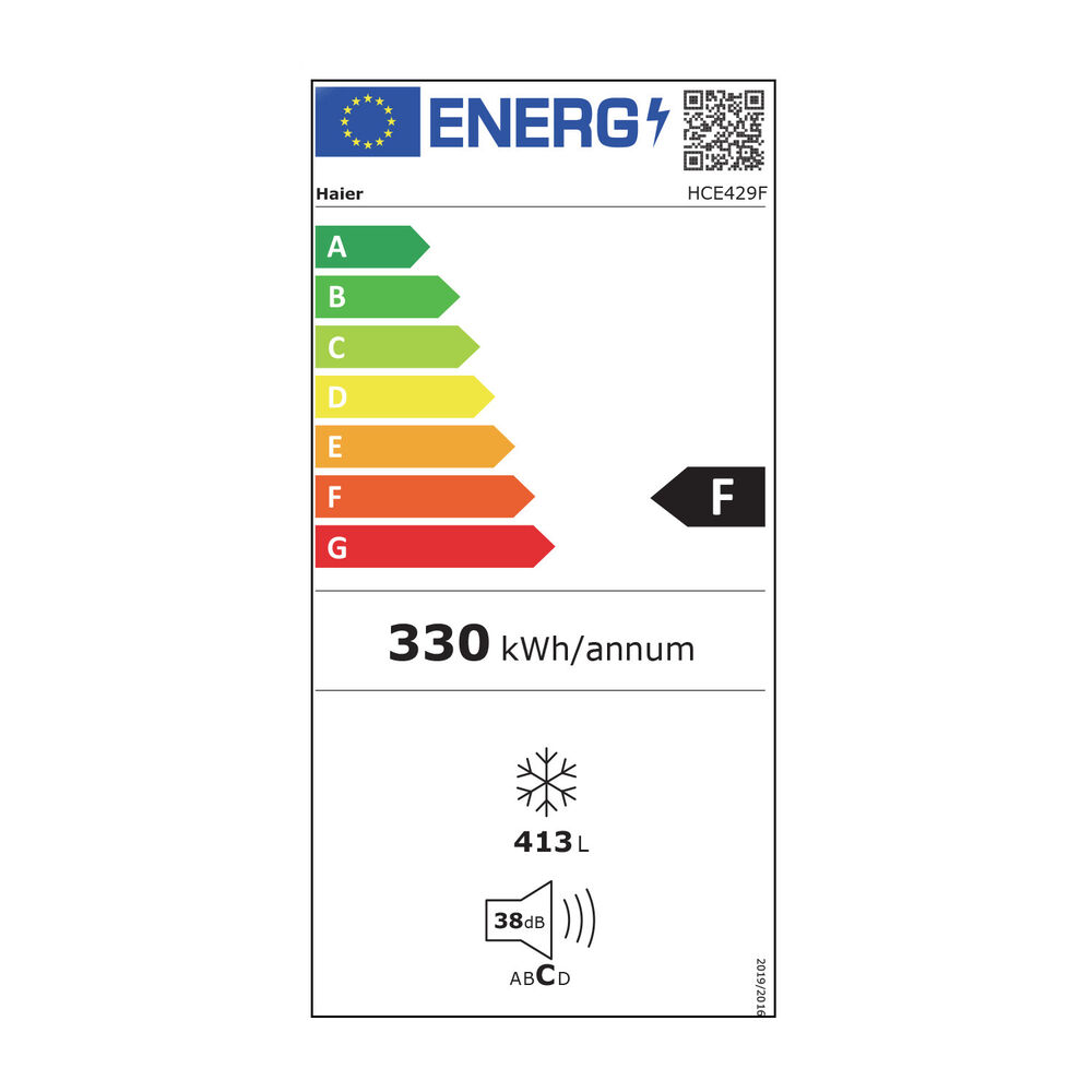 Congelatore pozzo HCE429F, 413 l, classe F, image number 2