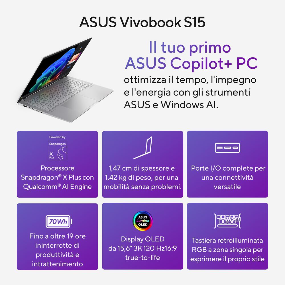 S5507QA-MA012WCopilot+PC, image number 5