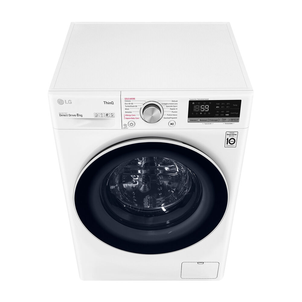 F4WV508S0E LAVATRICE, Caricamento frontale, 8 kg, 56,5 cm, Classe C, image number 8