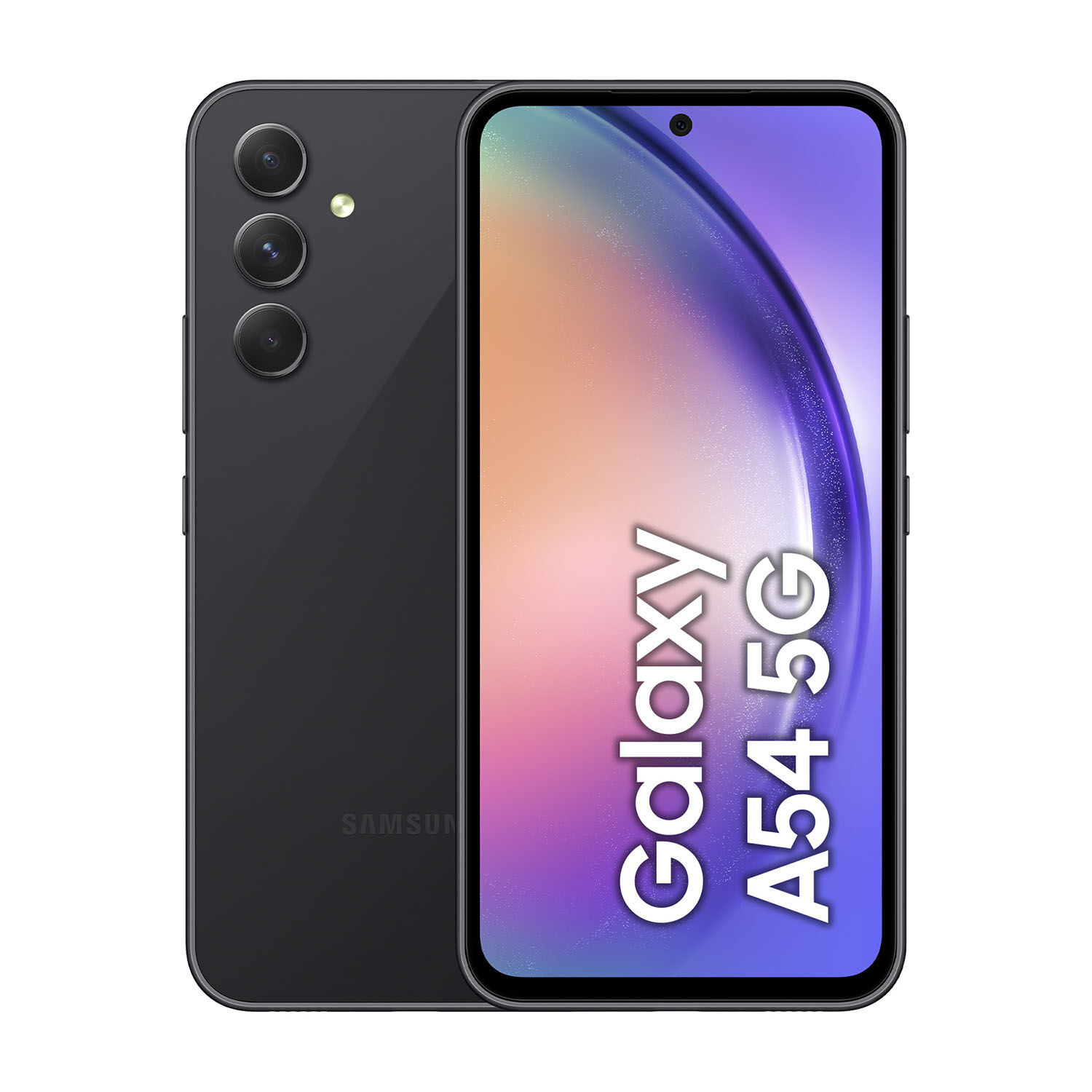SAMSUNG Galaxy A54 5G, 128 GB, Awesome Graphite Ricondizionato