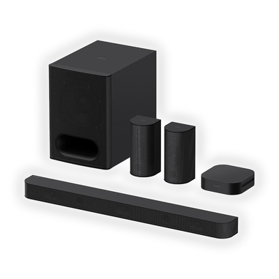SOUNDBAR + SUBWOOFER BRAVIA THEATRE SYSTEM 6 5.1 canali, Potenza Max 1000 W, Cassa wireless, Nero - PRMG GRADING OOBN - 10%
