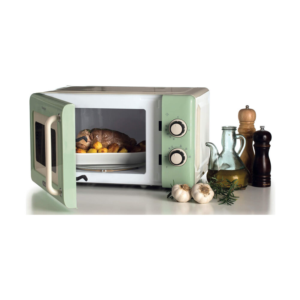 MICROONDE FORNO MW VINTAGE 20 LT, capacit&agrave; 20 l, potenza microonde max 800 W, 6 livelli di potenza, Verde - PRMG GRADING OOBN - 10%, image number 1