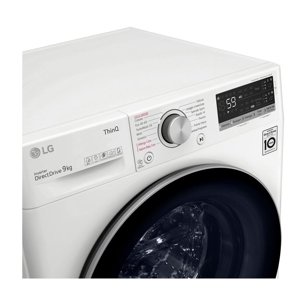 F4WV509S1EA LAVATRICE, Caricamento frontale, 9 kg, 56,5 cm, Classe B, image number 4