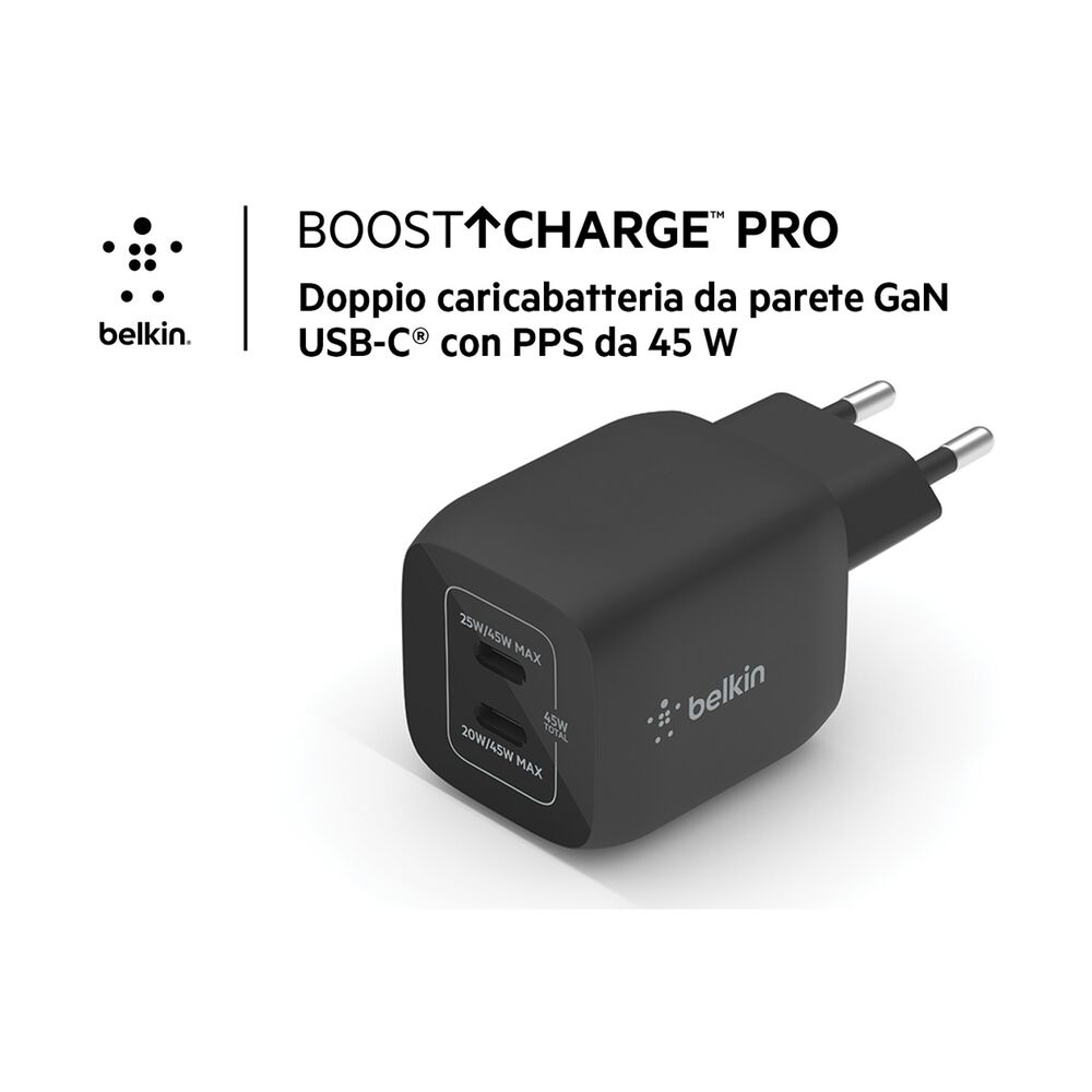 CARICABATTERIA DUAL USB-C, image number 1