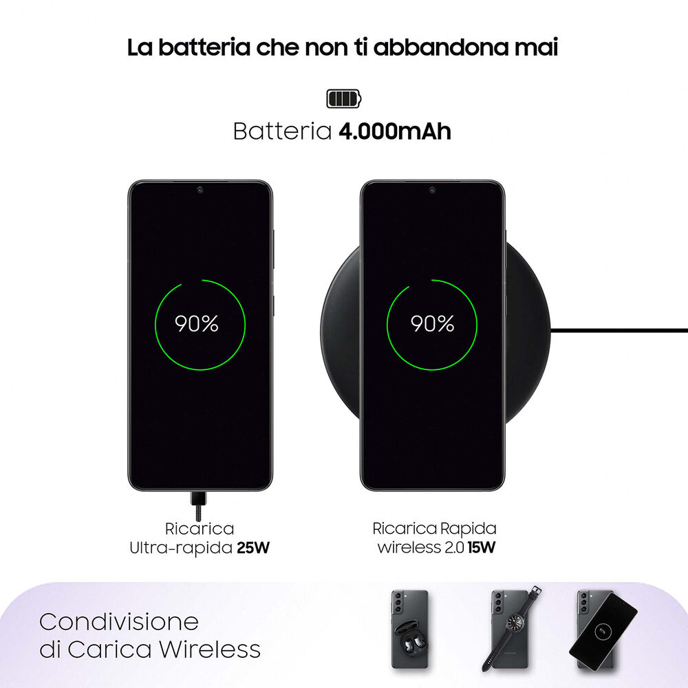 S21 5G 128GB, 128 GB, GREY, image number 4