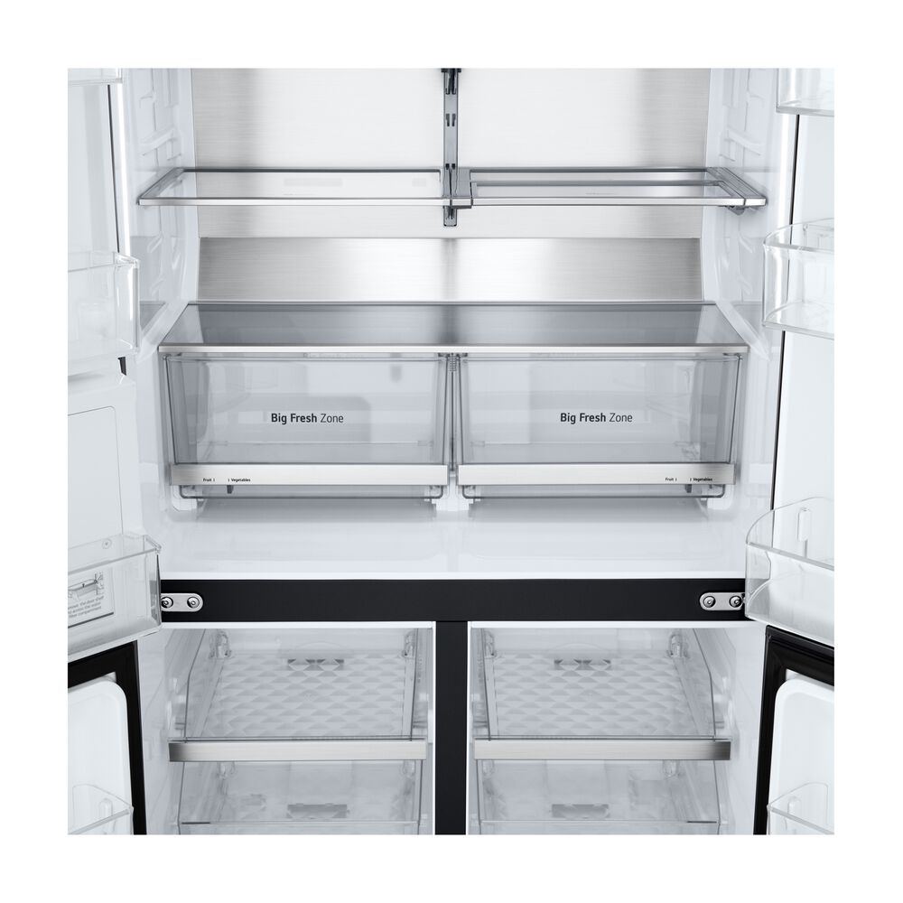 GMG960EVJE INSTAVIEW, Sistema Multi Flow: S&igrave;; Sistema raffreddamento frigorifero: No Frost; Sistema raffreddamento congelatore: No Frost, Capacit&agrave; netta totale 638 l, Rumorosit&agrave;: 40 dB(A), LAN wireless, Dispenser acqua, Dispenser ghiaccio, Dimensioni: L 91,4 cm A 179,2 cm P 72,9 cm, Black, Classe E - PRMG GRADING ROCN - 15%, image number 2