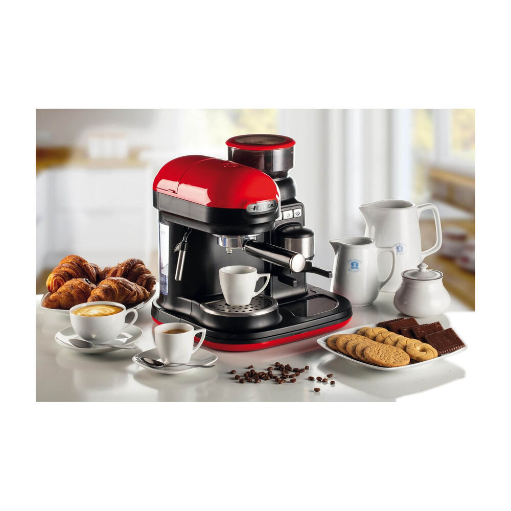 M/CAFFE' ESPRESSO ARIETE CAFFE'ESPRESSO CON MACINA, 1080 W, ROSSA/NERA, image number 8