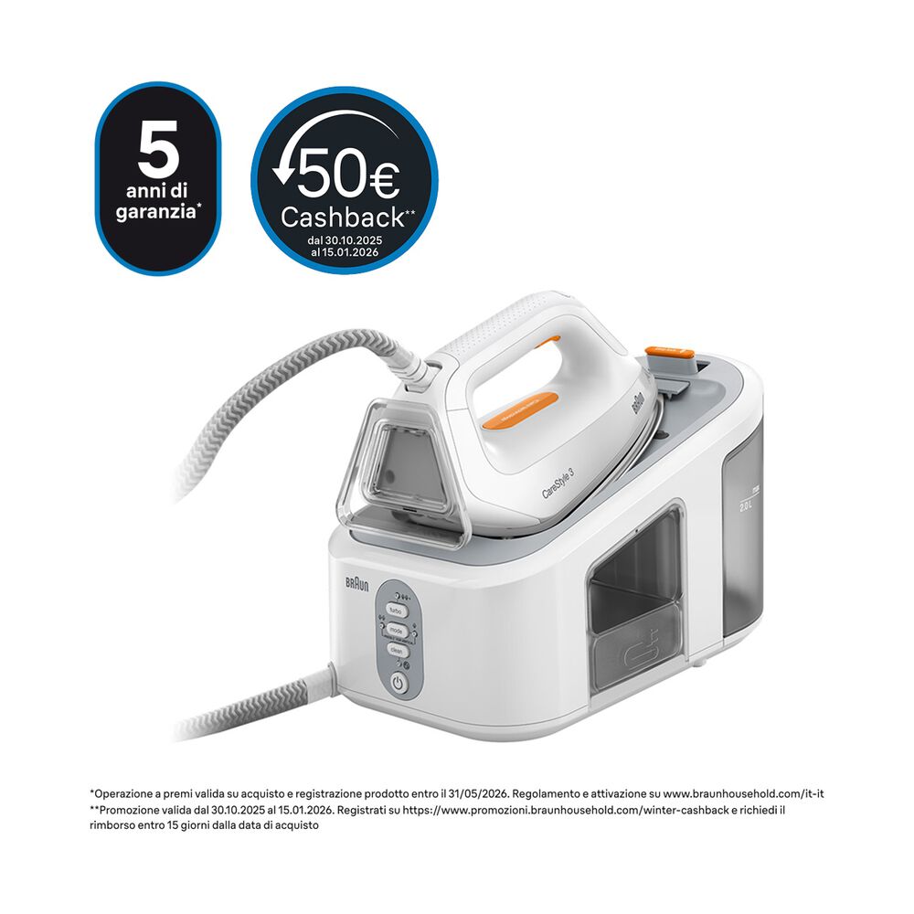 FERRO A CALDAIA BRAUN CareStyle 3 IS3132WH, image number 1