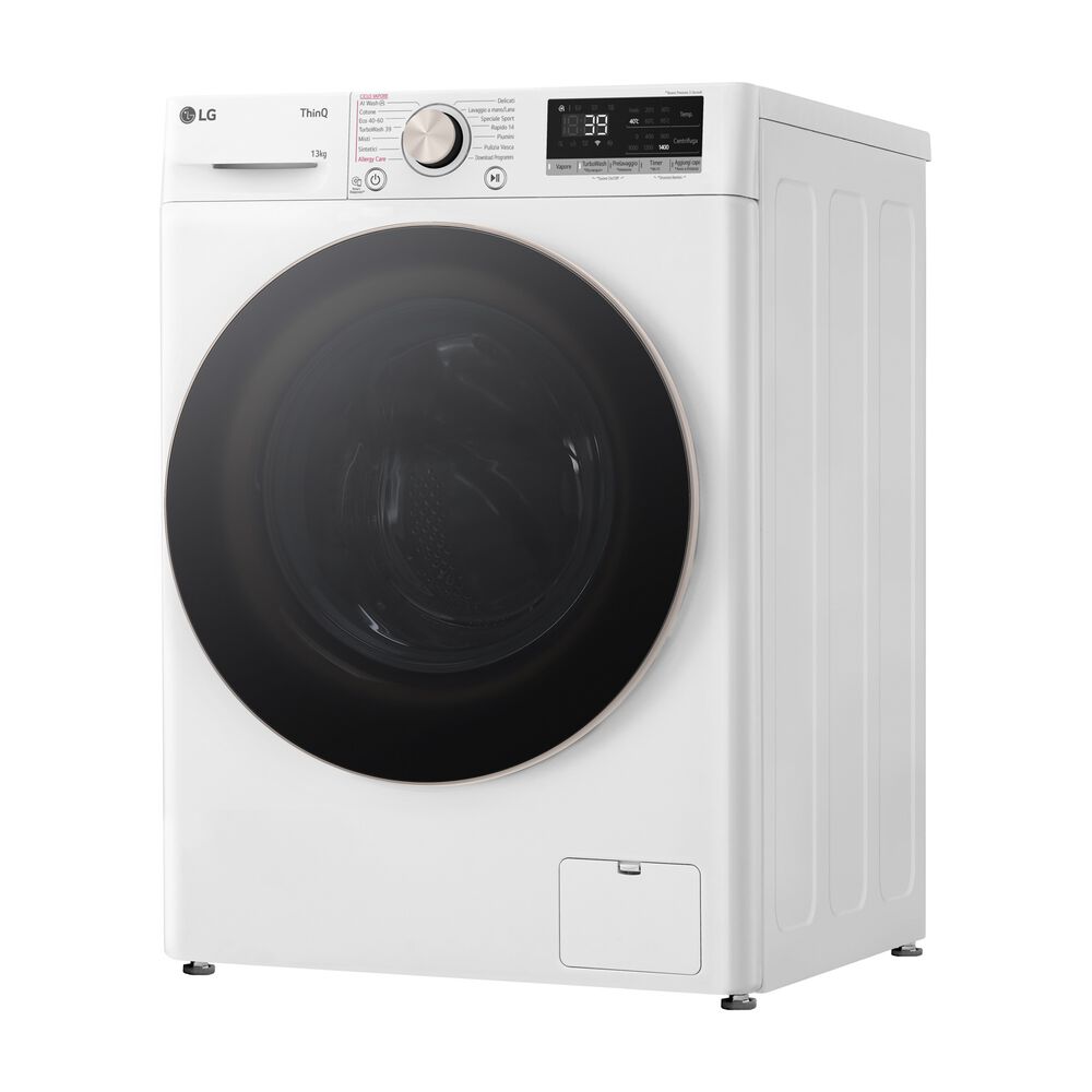 F4R7013TSWG AI DD LAVATRICE, Caricamento frontale, 13 kg, 14 programmi, Profondit&agrave; 61,5 cm, Giri 1360 rpm, Bianca, livello rumorosit&agrave; centrifuga 72 dB(A), Classe A - PRMG GRADING ROBN - 10%, image number 13