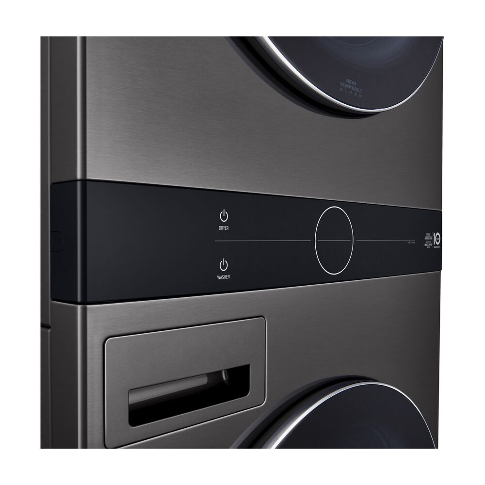 LG WT1716BBF LAVASCIUGA, Caricamento frontale, capacit&agrave; lavaggio 17 kg, capacit&agrave; asciugatura 16 kg, 6 programmi, Profondit&agrave; 77 cm, Giri 1100 rpm, Essence Black Steel, Classe E - PRMG GRADING ROBN - 10%, image number 3