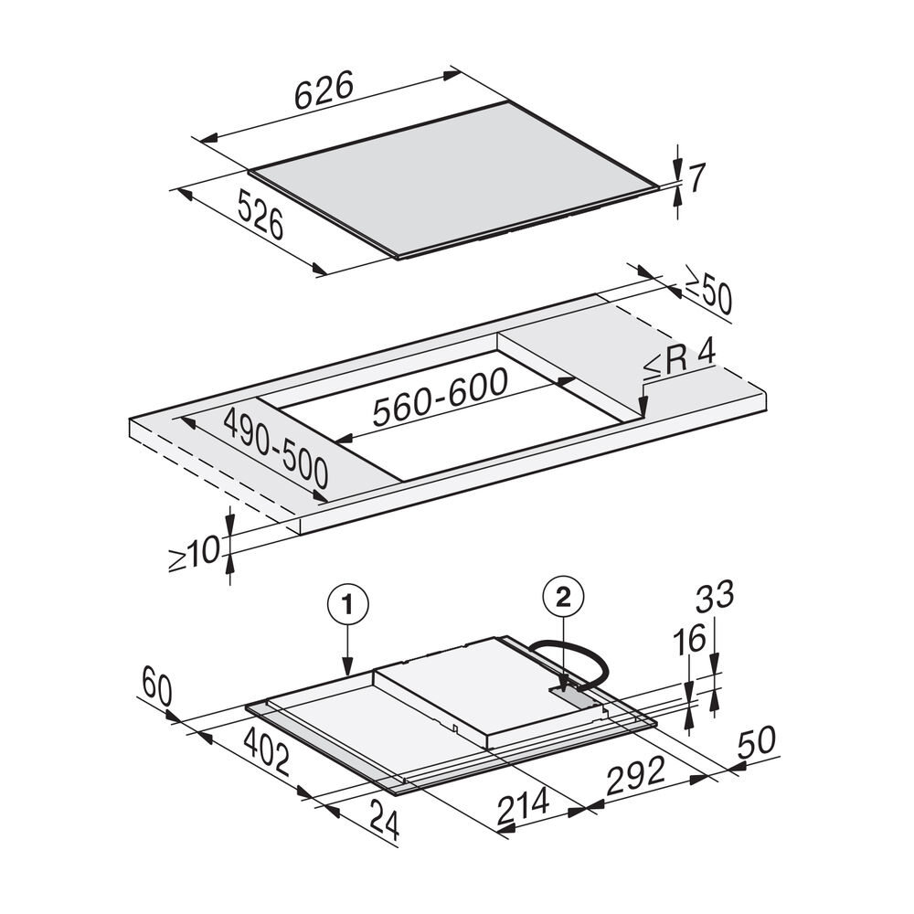 KM 7221 FR con Schuko, image number 7