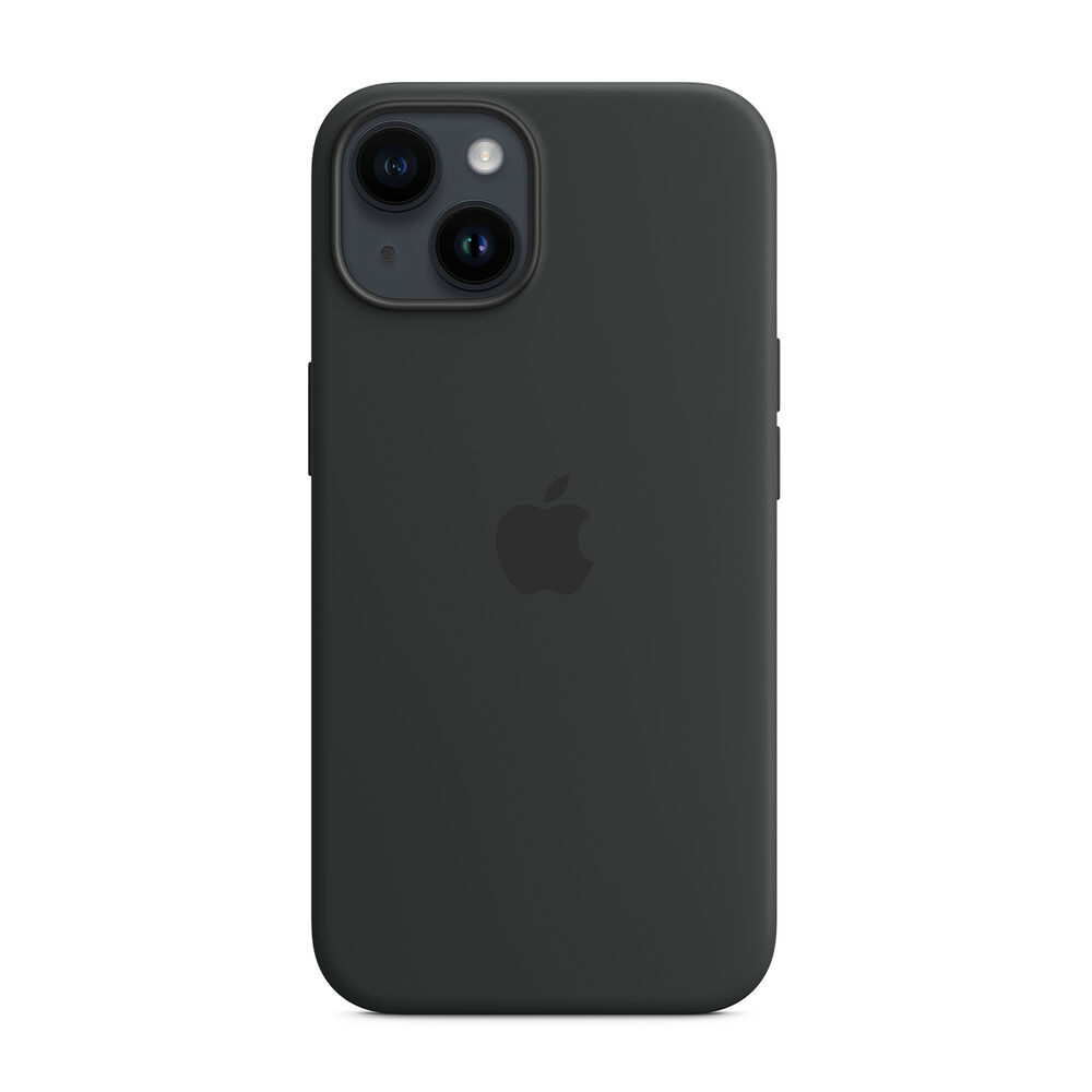 Custodia MagSafe in silicone per iPhone 14 - Mezzanotte, image number 2