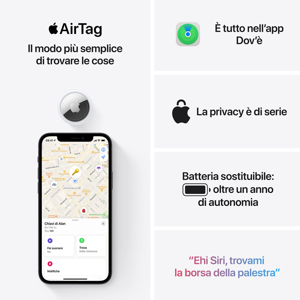 AirTag - confezione da 4, image number 6