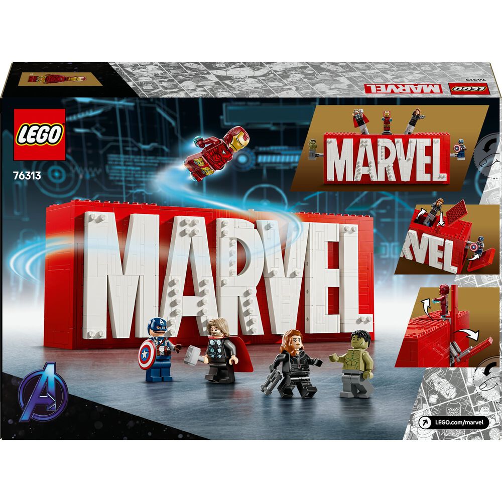 Logo e Minifigure MARVEL, image number 4