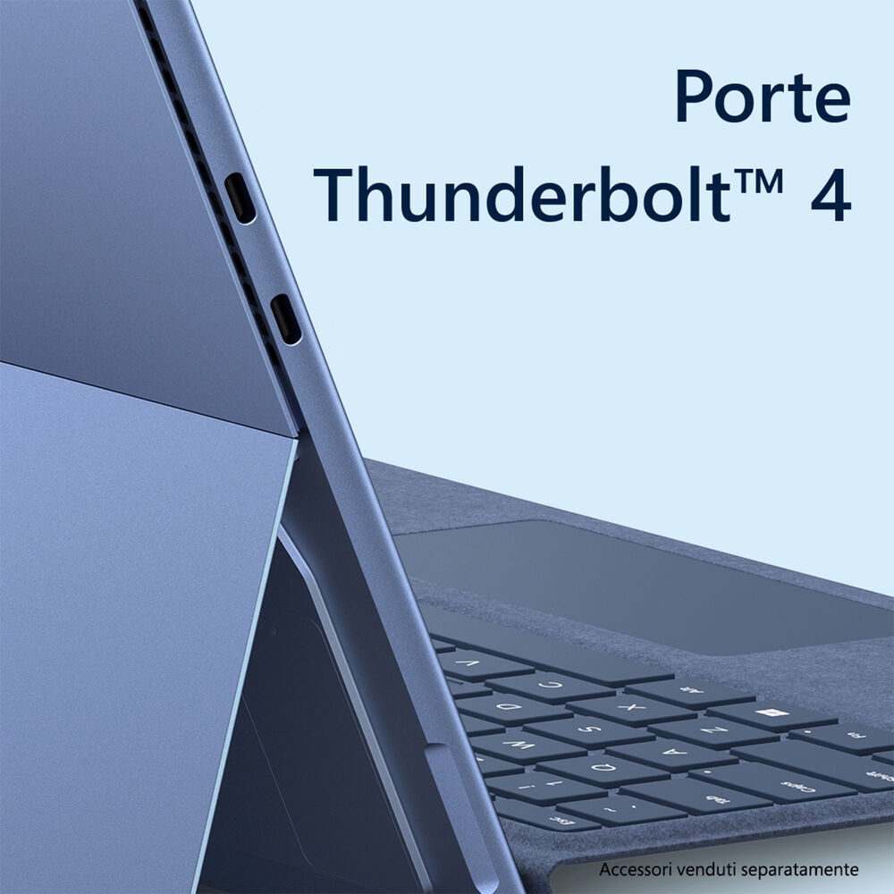 Surface Pro 9 – 13 convertibile 2 in 1, 13 pollici, processore Intel® Core™ i5, 8 GB, SSD 256 GB, Blue, image number 8