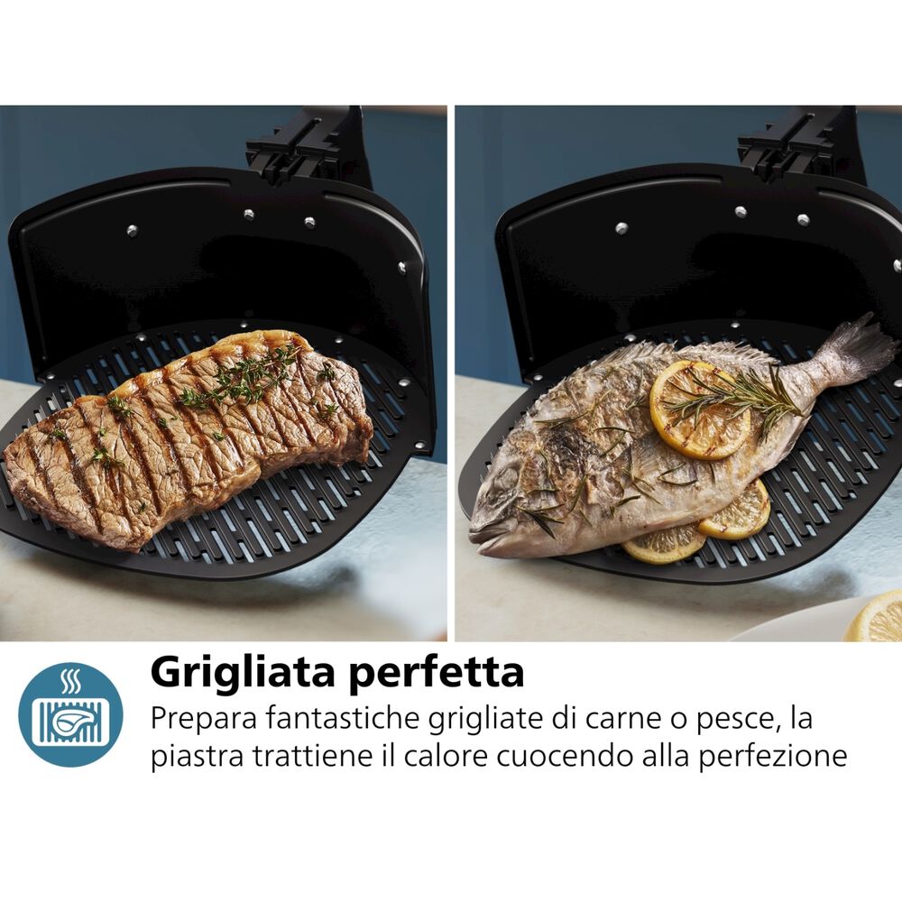 Teglia pizza e grill per Airfryer da 8.3L HD9963, image number 2