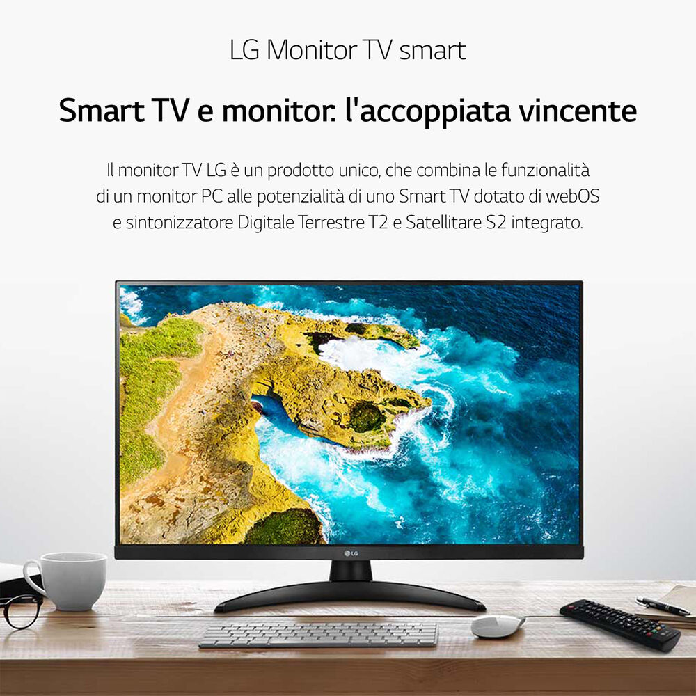 27TQ615S Monitor TV smart TV LCD, 27 pollici, Full-HD, No, image number 2