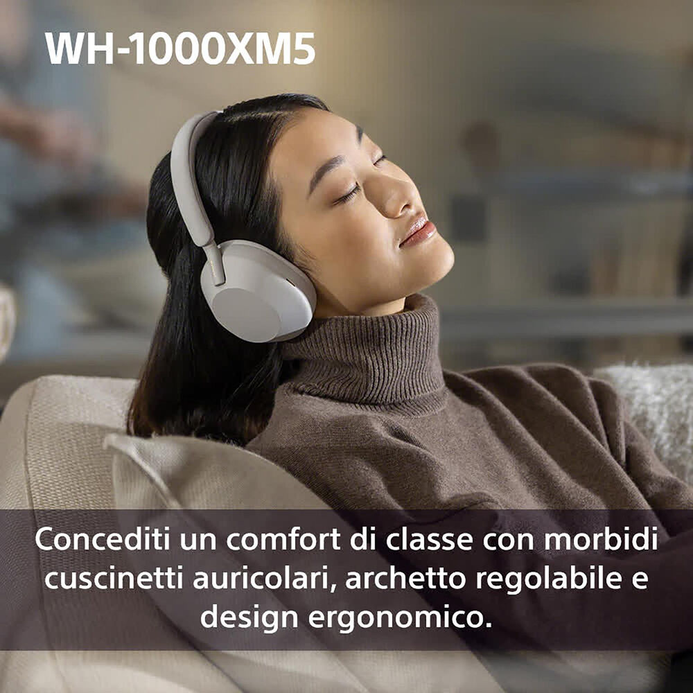 WH1000XM5B CUFFIE WIRELESS, black, image number 4