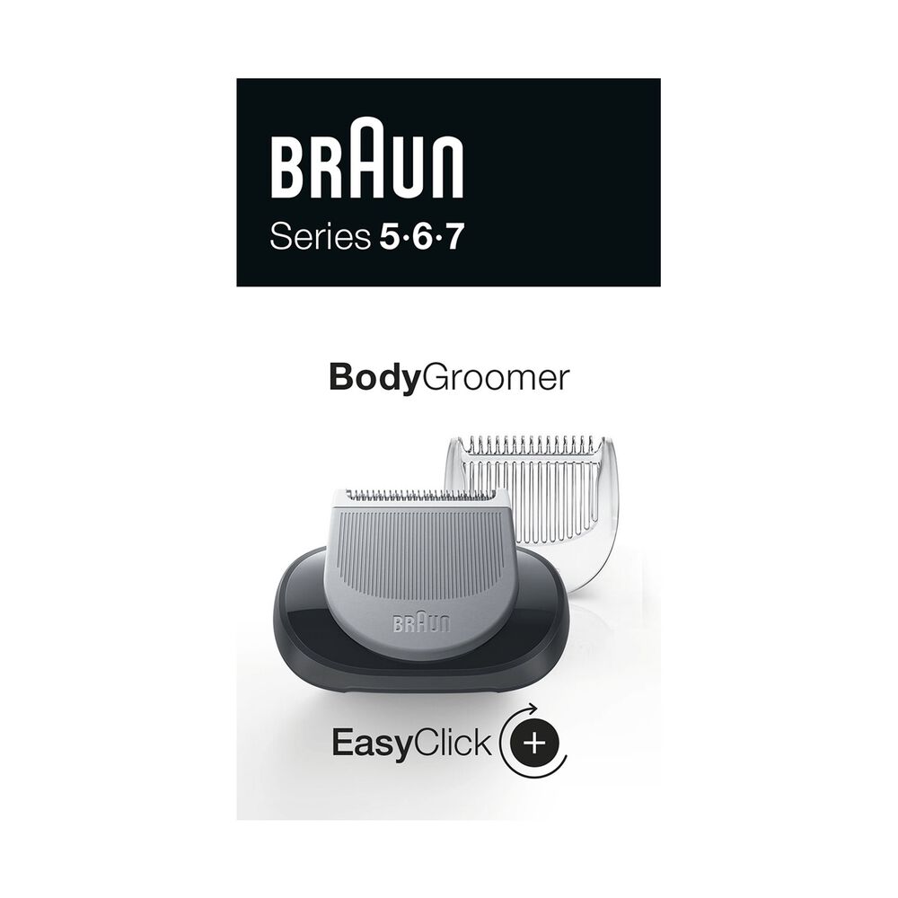 Testina regolabarba BRAUN RIFIN CORPO + 2PETTINI , image number 1