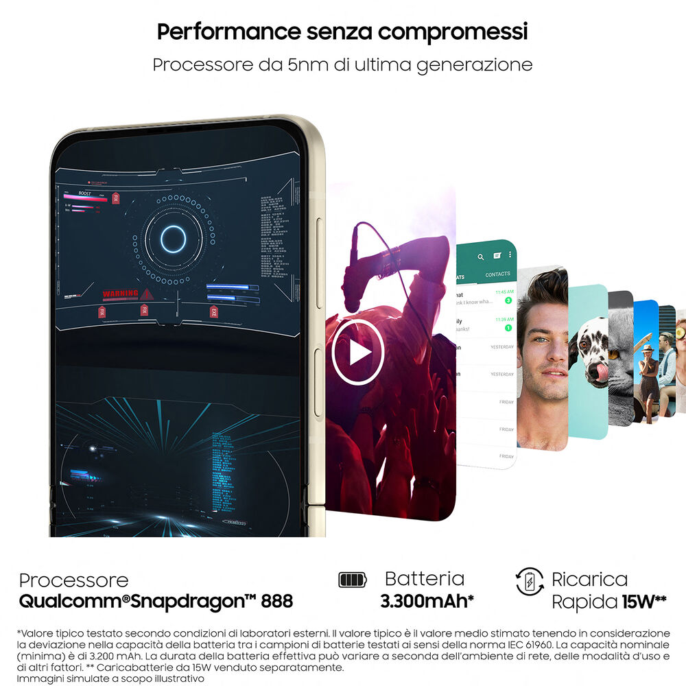 Galaxy Z Flip3 5G, 256 GB, BLACK, image number 6