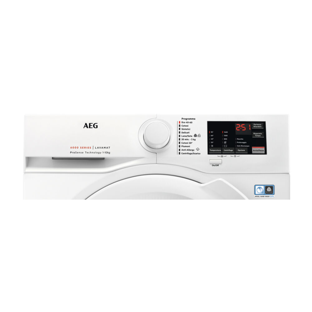 L6FBI145 LAVATRICE, Caricamento frontale, 10 kg, 63,6 cm, Classe A, image number 2