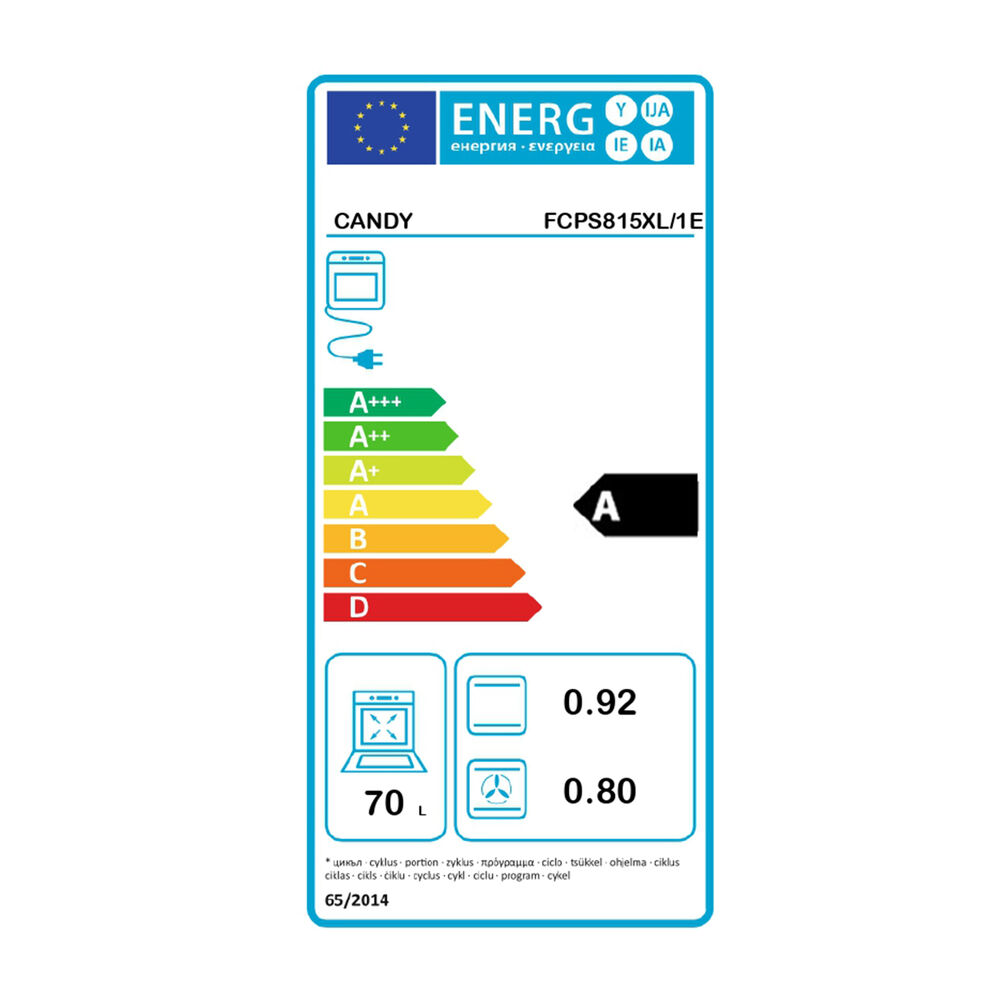 FCPS815XL/1E FORNO INCASSO, classe A, image number 6