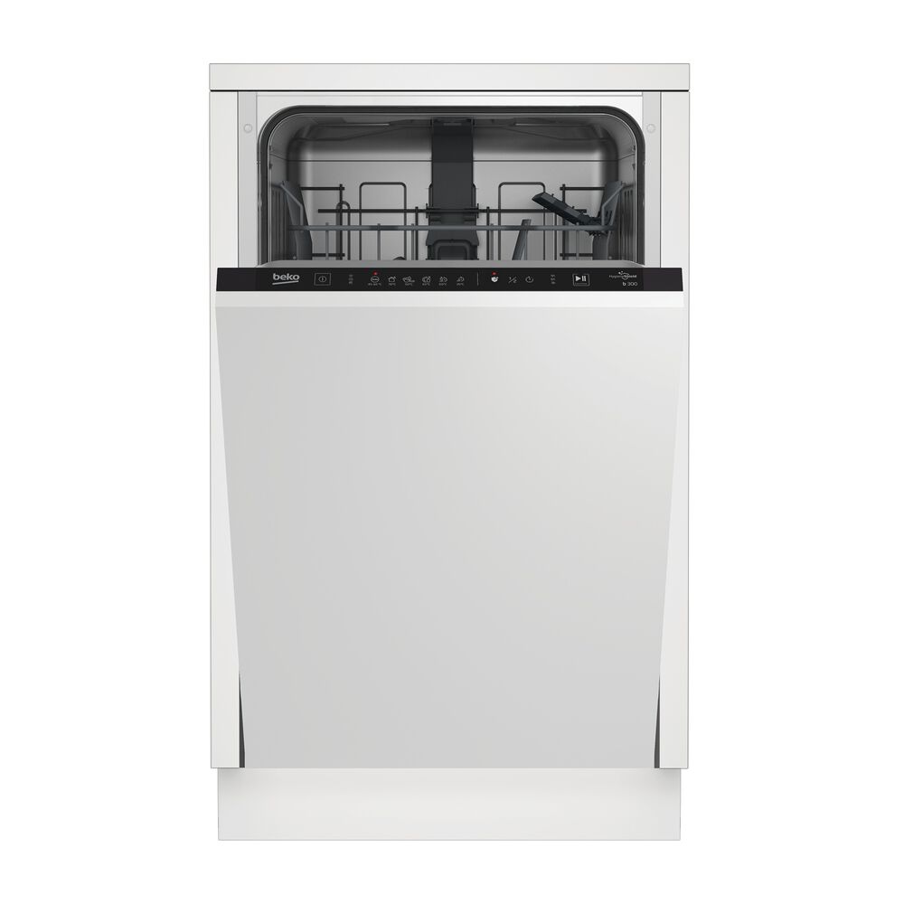 LAVASTOVIGLIE INCASSO Pannello frontale non in dotazione BEKO BDIS16030, Programmi 6, Dimensioni: L 44,8 cm, A 81,8 cm, P 55 cm, Rumorosit&agrave; 48 dB(A), Consumo di acqua 11,9 l, Bianco, Classe D - PRMG GRADING ROCN - 15%, image number 0
