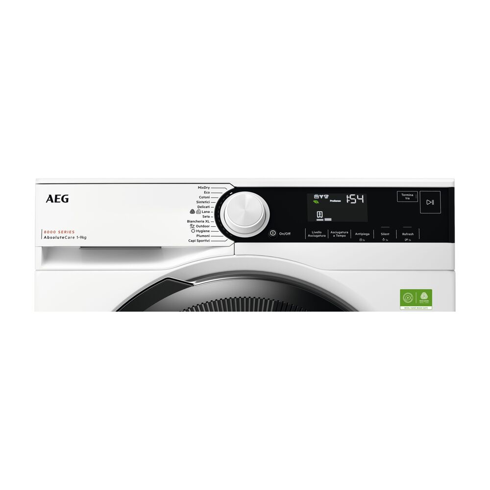 Asciugatrice TR8HDCH9B, a pompa di calore, 9 Kg, profondit&agrave; 63,6 cm, funzione refresh MixDry,&nbsp; Eco, Classe B - PRMG GRADING ROBN - 10%, image number 6