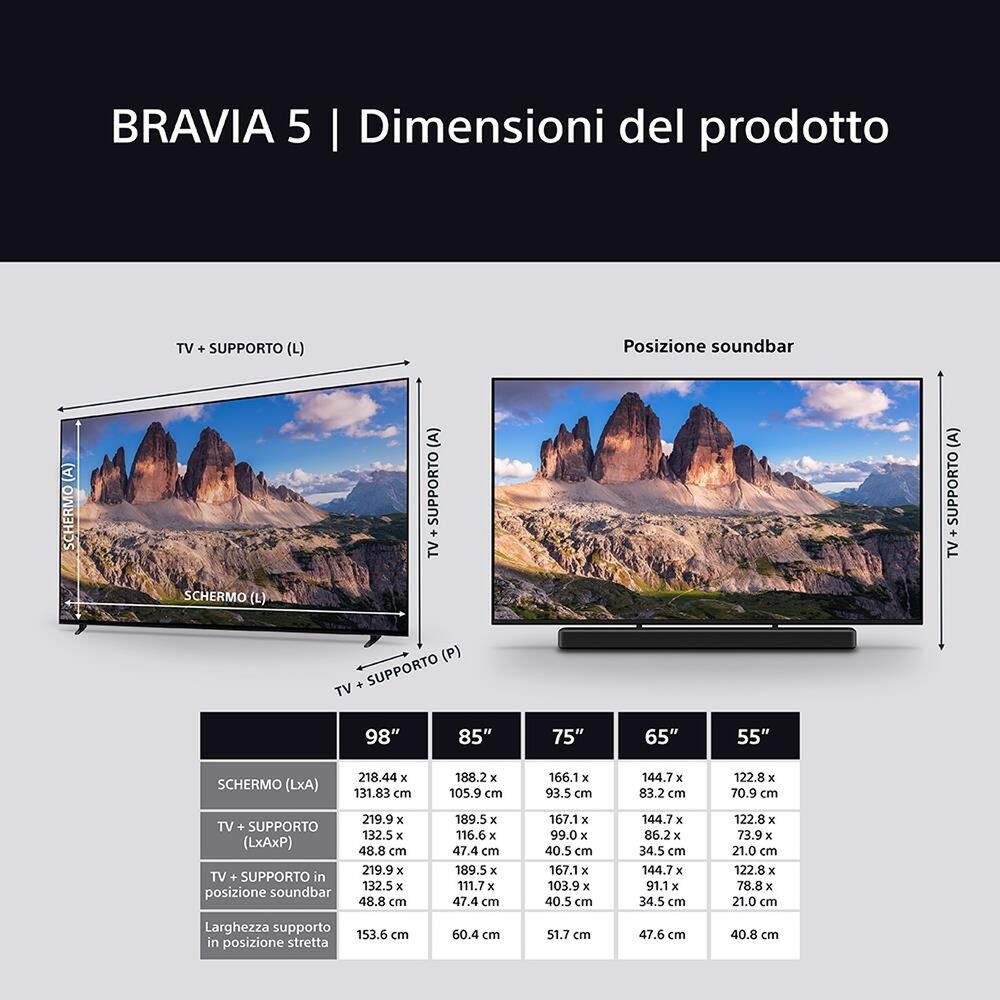 55 BRAVIA 5 XR55B, image number 21